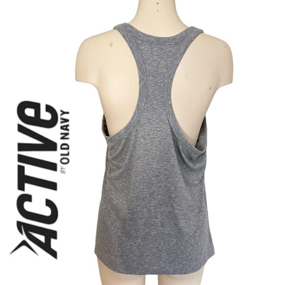 Old Navy Active Women's Gray Racerback Tank Top XL